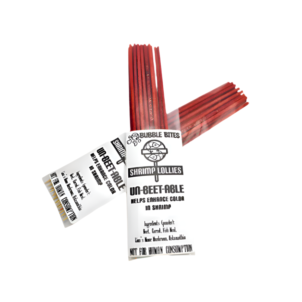 Shrimp Lollie - Combo Pack 60 ct & holder (30 Un-Beet-Able + 30 Pop Eye)