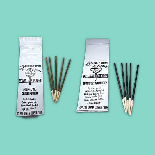 Shrimp Lollie - Combo Pack 60 ct (30 Garden Variety + 30 Pop Eye)